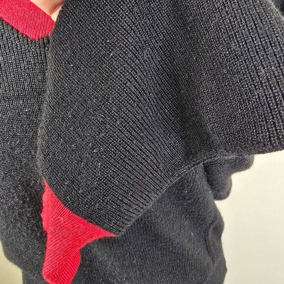 Vintage RODIER Paris Wool Acrylic Blend Long Sleeve Cowl Neck Sweater M - Picture 7 of 11